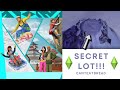 UNLOCKING the SECRET lot in Snowy Escape! | Sims 4 | Canteatbread