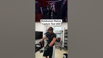 A look at my motion capture setup for my character screen test in Unreal Engine #shorts #ue5 #mocap