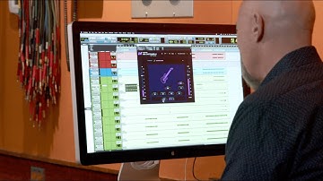 Leapwing Joe Chiccarelli Signature Plugin on electric guitar