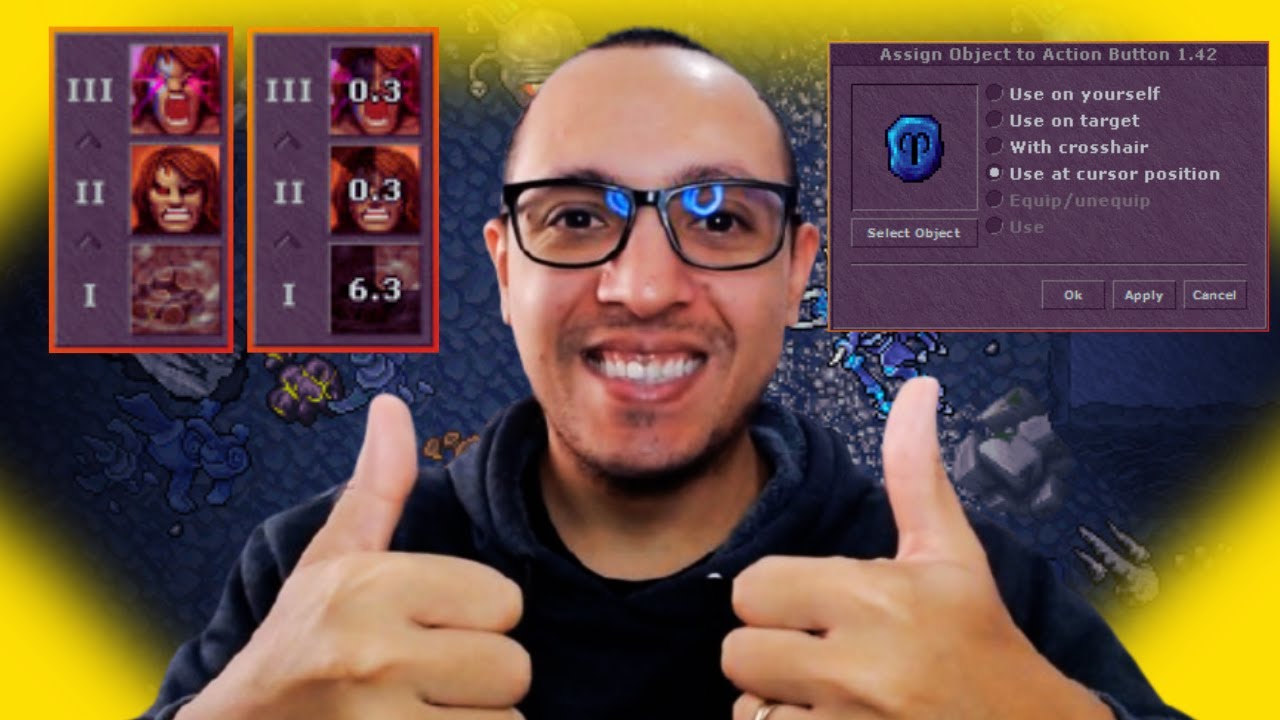 Runas Tibia TIBIA - NOVO RECURSO PARA COMBAR MAGIAS E RUNAS COM BOTÃO MULTIAÇÃO 😨 ...
