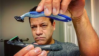 BIC Flex 3 vs. Schick XTREME3 — Budget Wars Sunday Shave ep.39