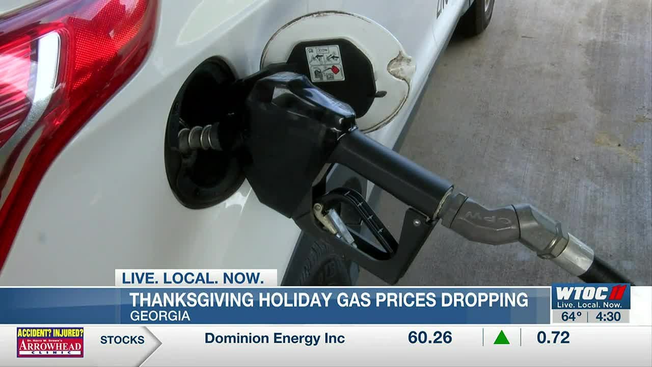 gas prices lower as holiday travelers head to the pumps YouTube