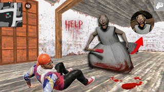 😱 Scary Granny Attack On Franklin House 💥🤯 And Kidnapped In || Indian Theft Auto Simulator ||