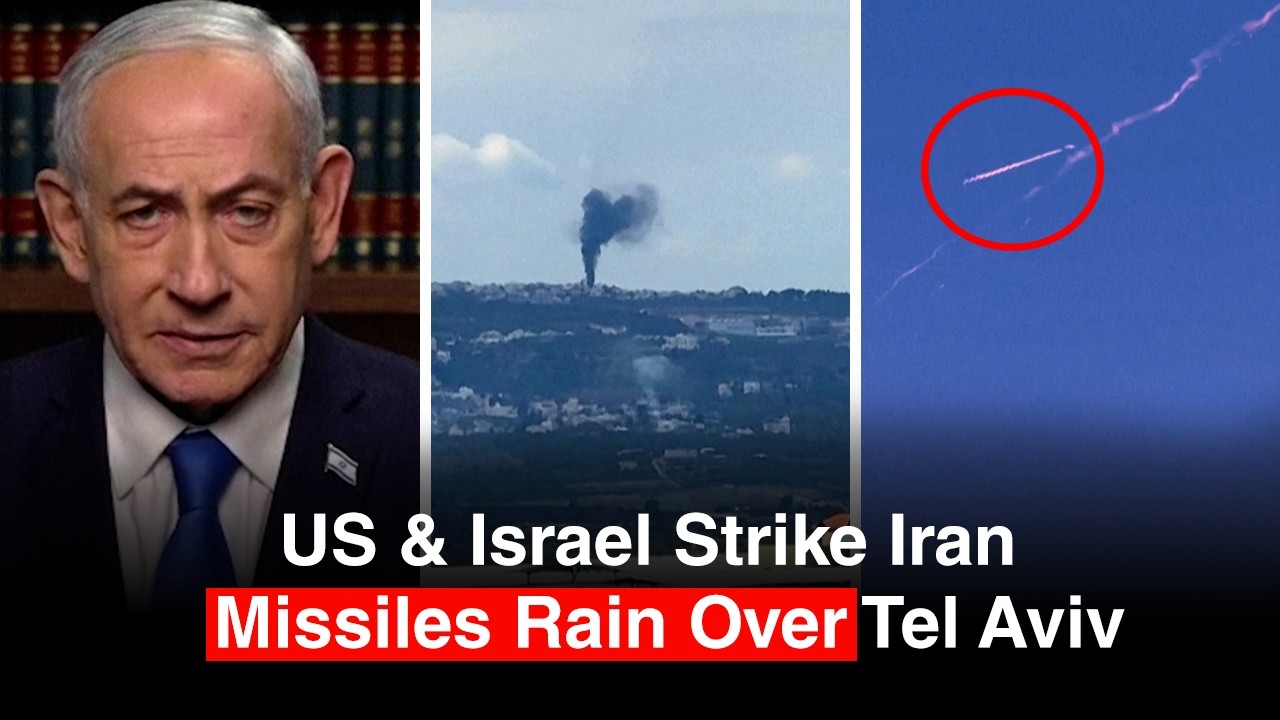BREAKING: US & Israel Strike Iran – Missiles Rain Over Tel Aviv, Netanyahu Vows to Topple Regime