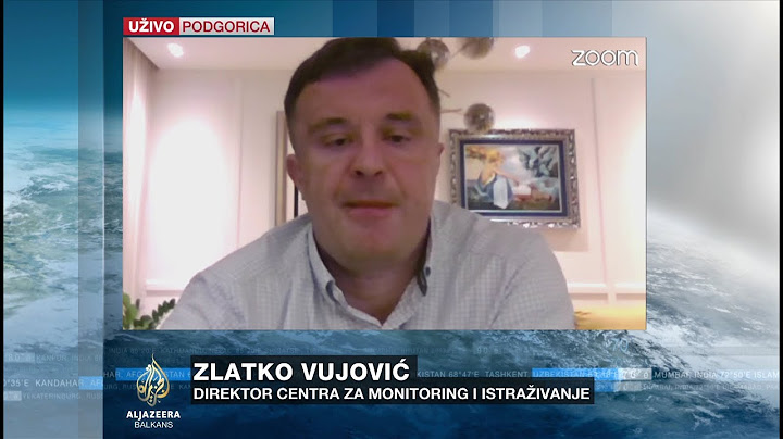 Vujović: U Crnoj Gori na nacionalnom nivou jačaju proruske i prosrpske snage