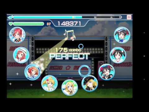 スクフェスEX楽曲「冬がくれた予感」を、BiBiユニットで初見プレイしてみた♪