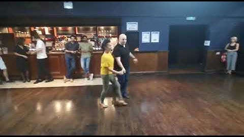 Salsa On2 Intermediate Routine - Funky Mambo presents Salsa On2sdays - Tue 03/09/2019