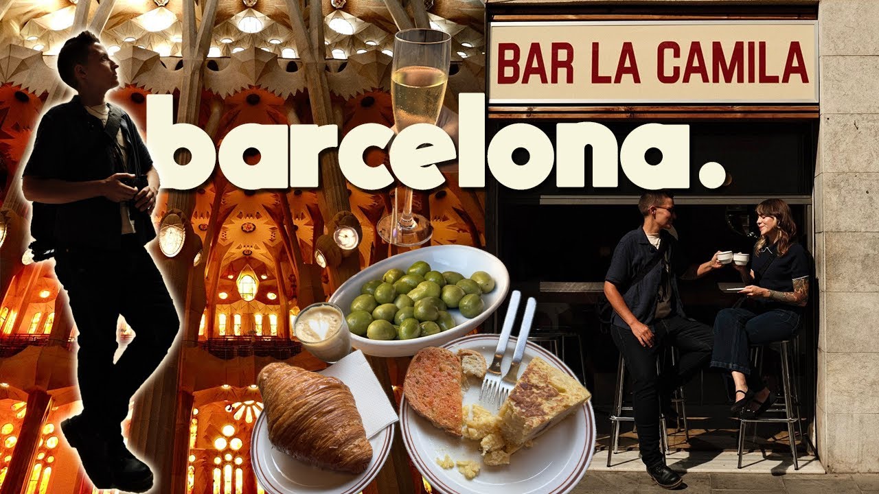 BARCELONA VLOG 🇪🇸 Our first time in Spain! TAPAS, Sagrada Familia & MORE!