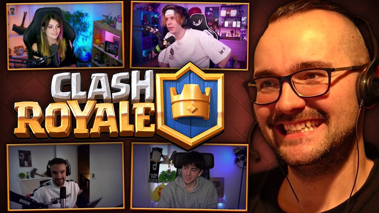 🔴 ¡TORNEO CLASH ROYALE! ft. @IlloJuan_ @Cristinini @elrubiusOMG y @BENIJU 🏆 Xokas