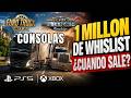 ETS2 y ATS en Consola llegan al MILLON de usuarios en lista de deseados - Cuando sale? Euro Truck