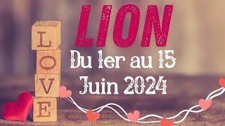 LION ♥️ SENTIMENTAL du 1er au 15 JUIN. L'un Se Ment ou Fuit, L'autre Guérit.