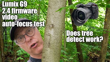Panasonic Lumix G9 2.4 firmware update autofocus test- It actually works!