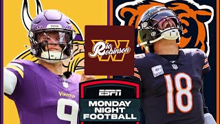 Minnesota Vikings at Chicago Bears Monday Night Football LIVE Play-by-Play & REACTION | NFL WEEK 1
