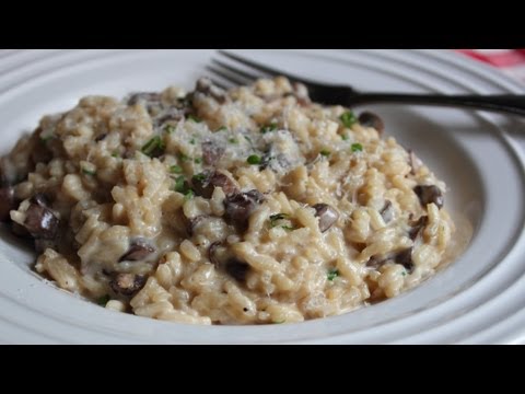 Baked Mushroom Risotto - 