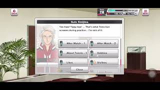 EngRabi POTII:RB Prince of Tennis II: Rising Beat Voicelines Kimijima Ikuto Likes and Dislikes screenshot 4