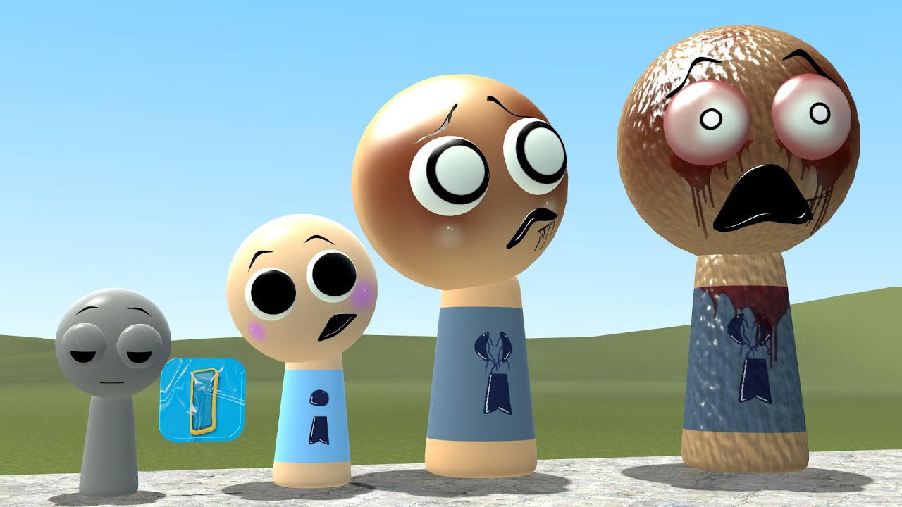 NEW UPDATE SPRUNKI IPIN PYRAMIXED PHASE SONG In Garry`s Mod!