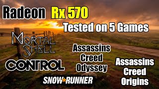 Radeon Rx 570 4gb Test On 5 Games | intel i5-6600K | 8GB Ram | All 