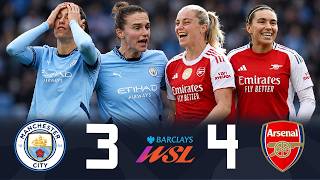Arsenal Outlasted Man City In A Seven-Goal Thriller 🤯 One Of The Greatest WSL Matches Ever 2/2/2025