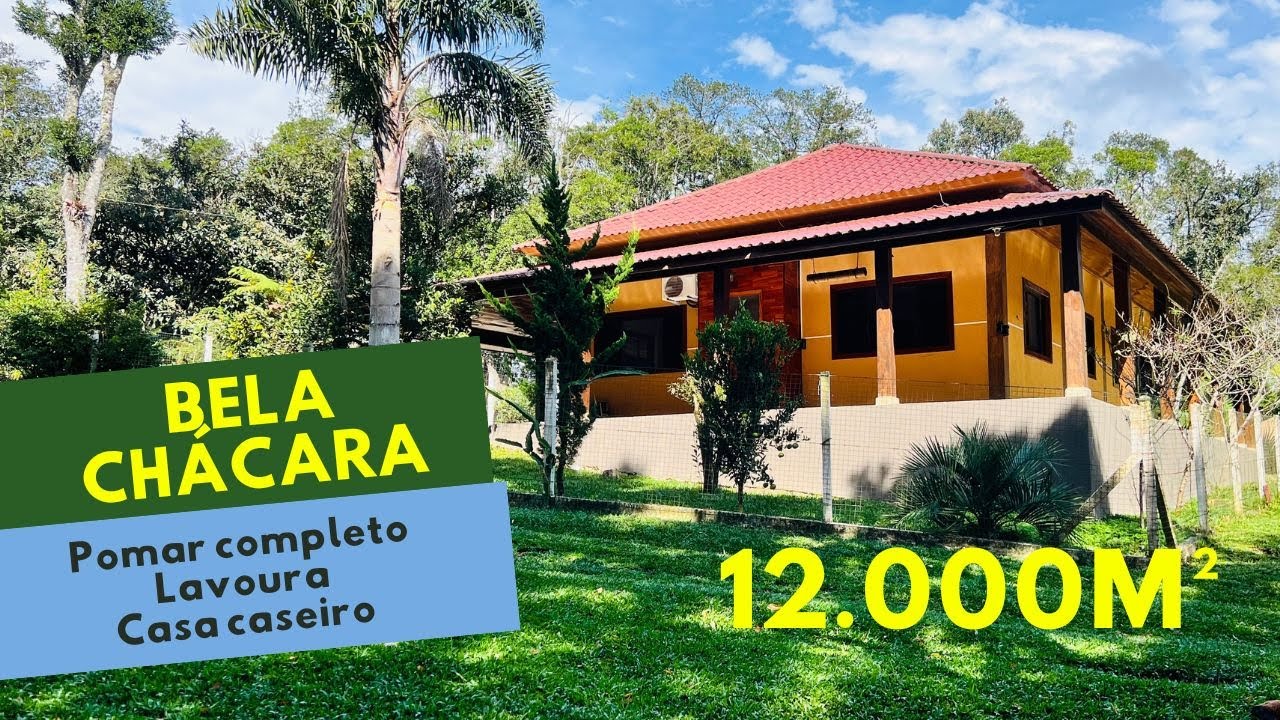 INDISPONÍVEL | CASA TOP C/4 QUARTOS | POMAR COMPLETO | LAVOURA | BOSQUE | CASA CASEIRO | VEJA MAIS!