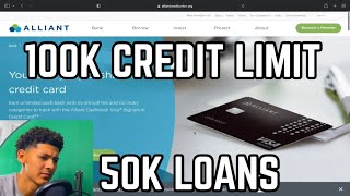 Alliant Credit Union Datapoints!!! 100K Credit Card!!!