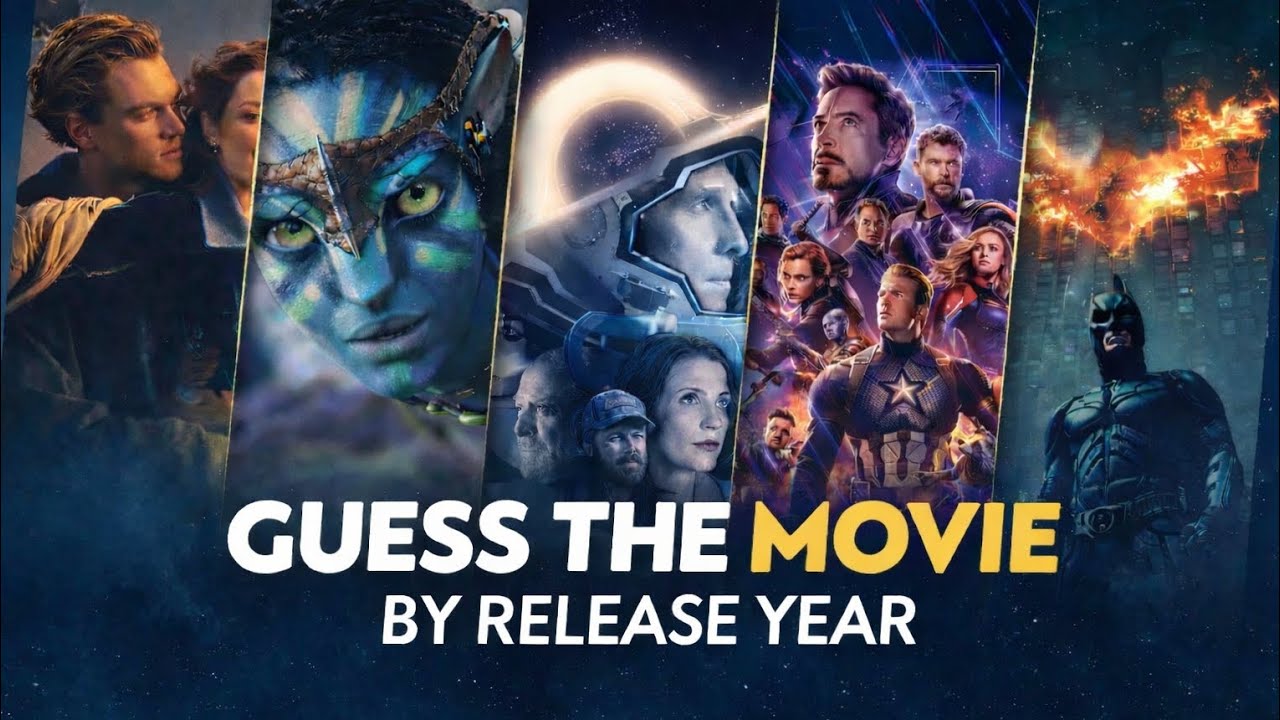 Guess the Movie by Release Year 🤔 | Quiz Video |