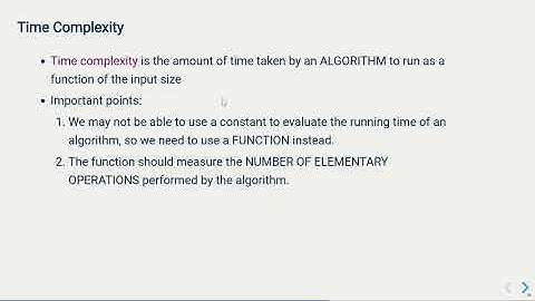 COMP1010 Week 12 Lecture: Introduction to Complexity Analysis Part 2