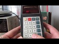 Soviet calculator "Elektronika B3-09" (circa 1975). Калькулятор "Электроника Б3-09".