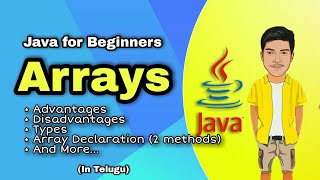 Arrays in Java | Types of Arrays in Java | Java Tutorial in Telugu