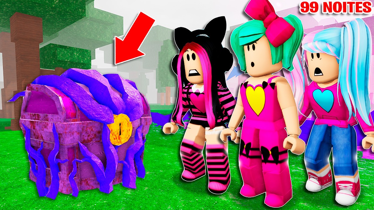 SÓ PODEMOS ABRIR BAÚ CORROMPIDO em 99 NOITES NA FLORESTA