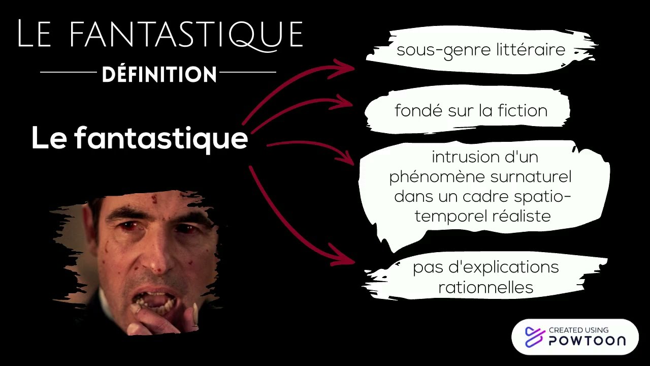 Les caractéristiques du récit fantastique