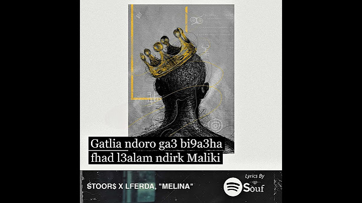 STOOR$ X LFERDA - MELINA (Lyrics by souf)