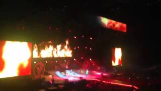 The vamps volcano live at the 3 arena Dublin