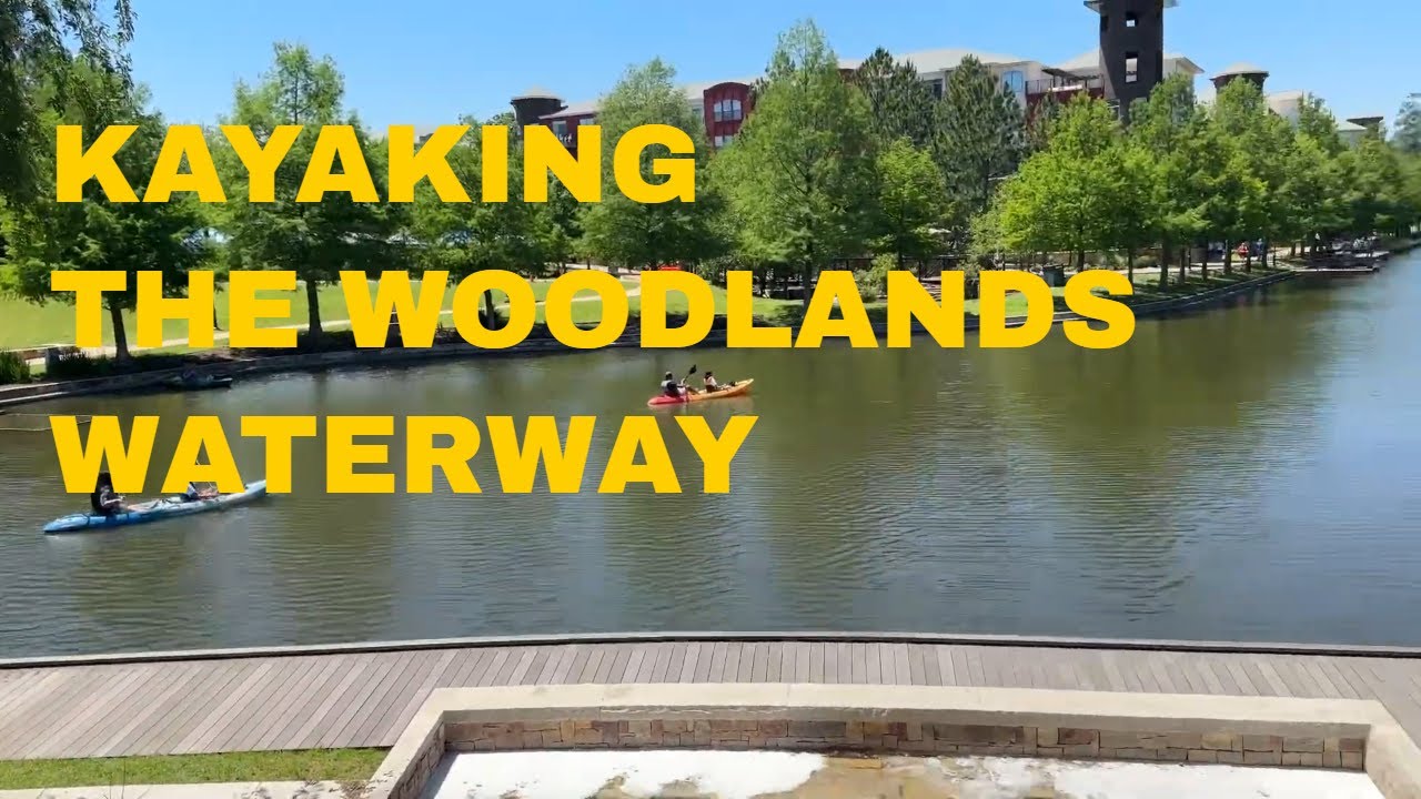 Serene Kayak Adventure Exploring The Woodlands Waterway Hindi Vlog