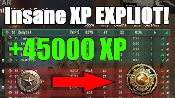 Cod World War 2 XP Exploit! (+45000 XP Per Game)