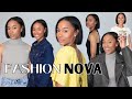 FASHION NOVA TRY ON HAUL | Zara Leather Jacket DUPE | Fall Essentials