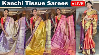 Teja Sarees Kanchi Tissue Sarees With Prices | @brideessentials #tissuesarees #tejasarees #saree screenshot 4