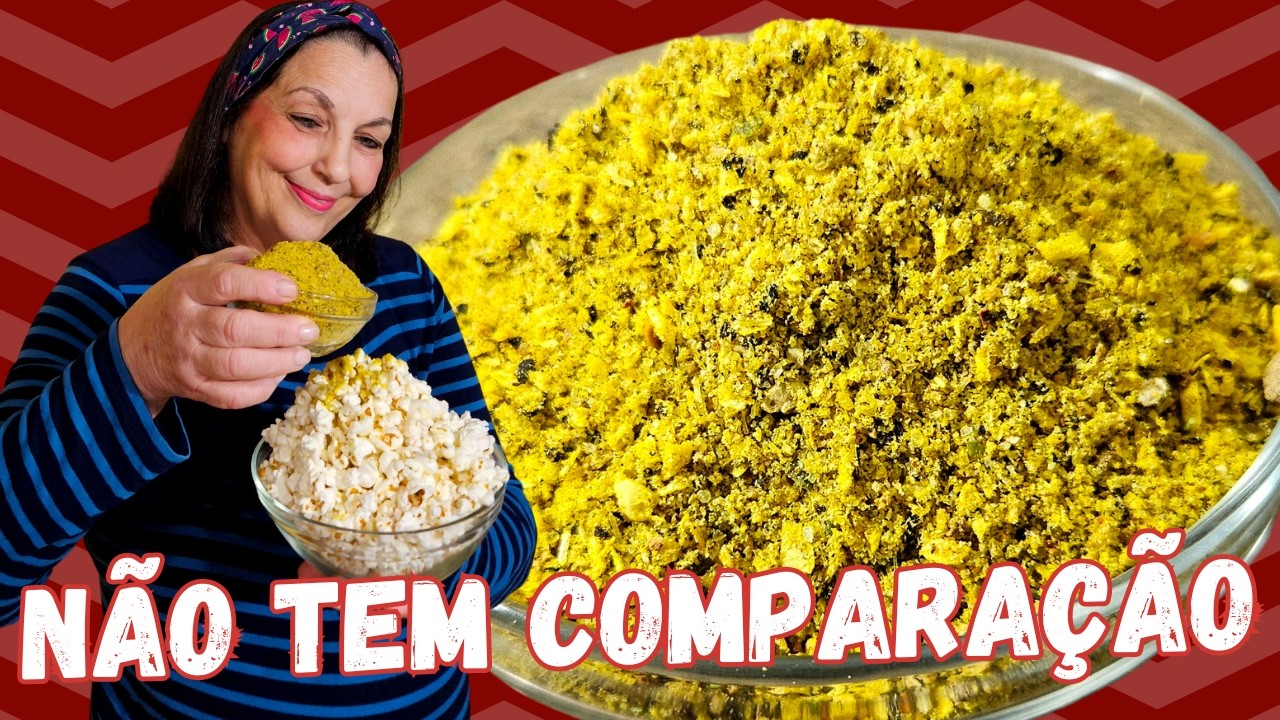 VOCÊ NUNCA MAIS VAI PRECISAR COMPRAR TEMPERO! Lemon Pepper SEM QUÍMICA