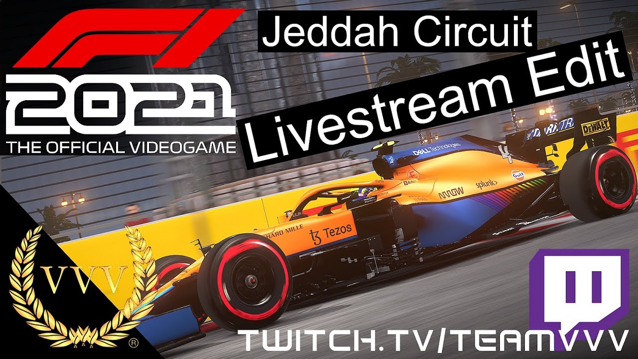 F1 2021 Jeddah Practice and Race - Twitch Stream Edit