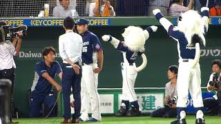 20180608 16菊池雄星投手のヒーロインタビュー【埼玉西武ライオンズ】東京ドーム