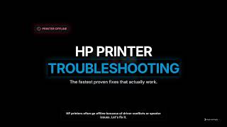 How to Fix HP Printer Problems on Windows 11 & 10 (Complete Guide)