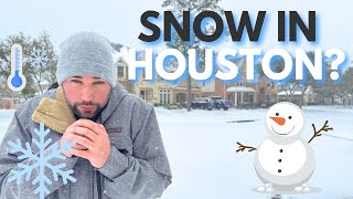 Does It Snow In Houston Texas? | This Is Mind Blowing! | Living In Houston