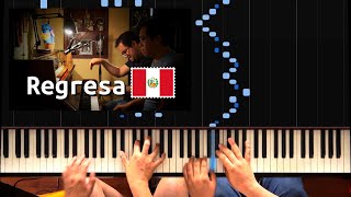 SYNTHESIA: "Regresa" - vals peruano (Peruvian waltz) - piano: Pablo Rosales Zamora, Jim Fupuy Chiong screenshot 4