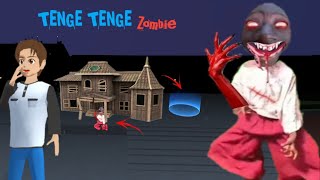 Tenge Tenge Zombie appeared at Night 😱 | Sakura School Simulator Horror Drama 👺