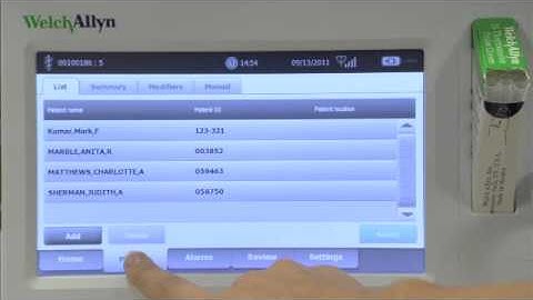 How To: Welch Allyn Connex VM Wireless Workflow with CVSM Monitor