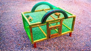 Making Beautiful Birds Cage at Home | How To Make Birds Cage Using Wood and iron Net