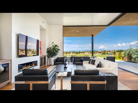 9 Plaza del Corazon, Santa Fe, NM home video tour