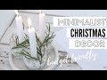 DIY Minimalist Christmas Decorations | Christmas 2017