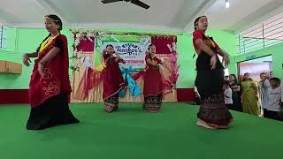 Cl Viii Girls Performing Nepali Dance