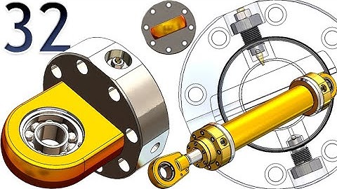 32-Project 44| Hydraulic Cylinder | SolidWorks Tutorial : rear unit sub-Assembly