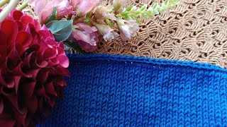 How to CAST OFF a knitted piece / Simple &amp; Fast